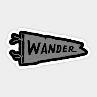 Wander Sticker